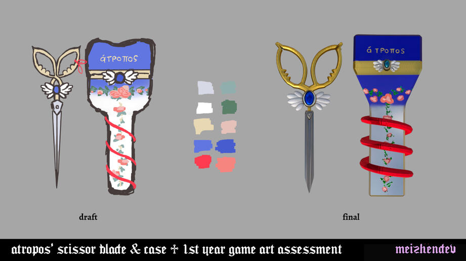 atropos 3d weapon concept